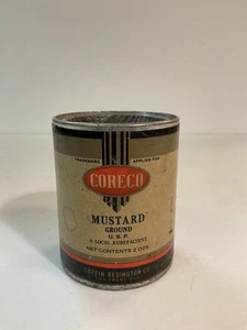 Vintage gemahlener Senffylinder von Coreco. - Bild 1 von 4