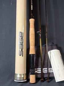 SAGE Model GFL 890-3RPLX 9ft 8wt 3pc Graphite3 Vintage NO FISH Cond/No.R4045 - Picture 1 of 15