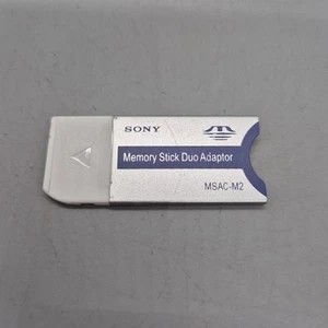 Sony Memory Stick To Sony Memory Stick Pro Duo Card Adapter MSAC-M2 - Picture 1 of 2