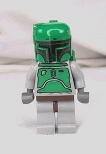 New Lego Star Wars Boba Fett Minifigure Bluish Grays sw0002b - Picture 1 of 3