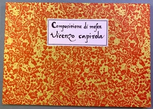 Compositione De Messer Vincenzo Caspirola Lute - Picture 1 of 2