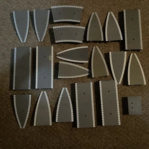 HORNBY OO GAUGE STATION STRAIGHT/CURVED PLATFORM LOT INC RAMPS see/read lot3 - Picture 1 of 5