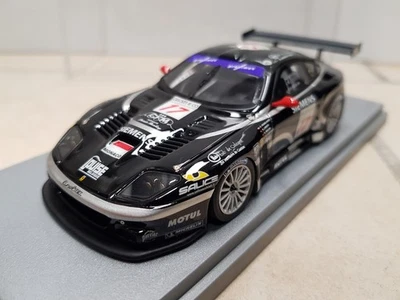 FERRARI 575 Maranello GTC BBR Gasoline  1/43 Team JMB 24h de Spa 2004 no MR ixo - Photo 1/4