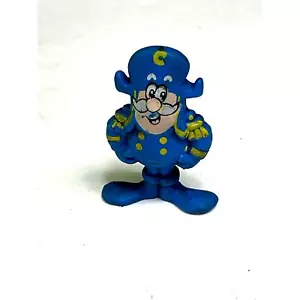 Vintage 1980's Quaker Oats Captain Cap'n Crunch Cereal 2" PVC Figure - Picture 1 of 5