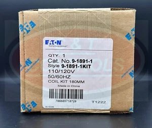 Eaton 9-1891-1 Coil 120/110V 60/50Hz Size 3,4,5 ACME Cutler Hammer New In Box - Picture 1 of 7