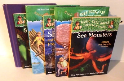 MAGIC TREE HOUSE Books (HB) + (PB) Research / Fact Trackers Mary Pope Osborn VG+ - Image 1 of 4