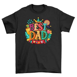 "Best Dad Moustache" T-shirt - Level up your Dad's Style Game! Funny design, 100 - Picture 1 of 46