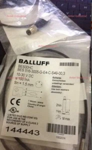 NEW BALLUFF BES 516-3005-G-E4-C-S49-00,3 Proximity Switch #AT - Picture 1 of 1