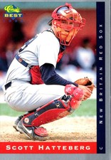 1993 Classic Best Scott Hatteberg #7 New Britain Red Sox Baseball Card