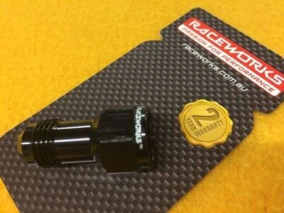 AN12 female JIC to AN12 male JIC Straight extension Black -12AN 952-12 2 Yr Wty - image 1 of 3