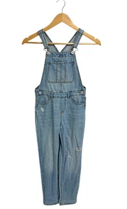 OshKosh B'Gosh kids jean overall pant ligth blue size 8A - Picture 1 of 14