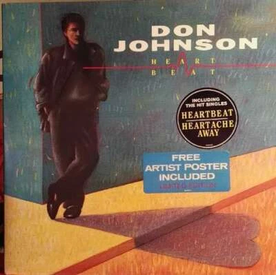 Don Johnson - Heartbeat LP Album Ltd Gat Vinyl Schallplatte 114422 - Bild 1 von 4