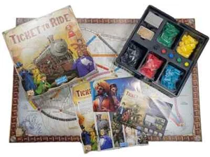 Ticket To Ride Days Of Wonder Strategy Board Game 100% Complete - Picture 1 of 4