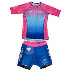 Coeur Kona Triathlon Zestaw kolarski Damska koszulka i szorty z krótkim rękawem Tri Suit