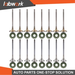 Labwork Intake Exhaust Valves Set For VW Golf Gti Tiguan passat Audi A4 A5 2.0t - Picture 1 of 9