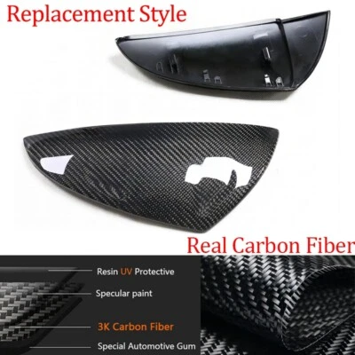 Cubierta de espejo de fibra de carbono estilo M de repuesto para LEXUS ES300 LS LC UX IS 16-23 Foto 1 de 4