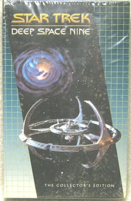 STAR TREK DEEP SPACE NINE VHS - CIVIL DEFENSE - MERIDIAN - NEW MOSTLY SEALED - Image 1 of 4