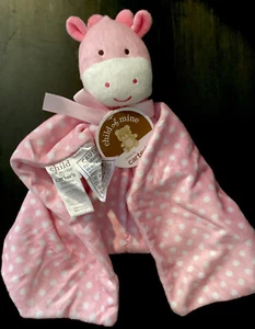 New with Tags Carter's Child of Mine Baby Security Blanket Pink Horse Giraffe - Picture 1 of 8