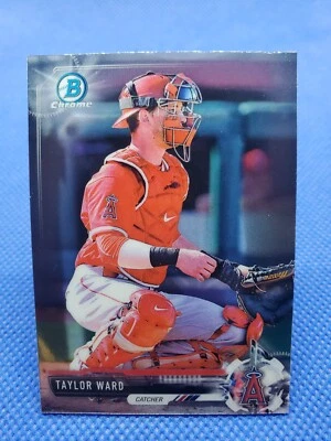 2017 Bowman CHROME mini TAYLOR WARD Baseball card LOS ANGELES ANGELS #BCP96 - Image 1 of 2