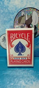 Bicycle Rider Back Playing Cards Sealed Red Poker 808 USA USPCC - Picture 1 of 2