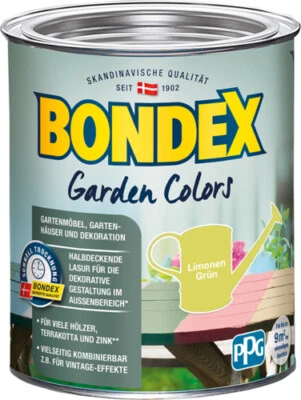 Bondex garden colors limonen grün 0,75l Innen & Außen limonengrün - Bild 1 von 2