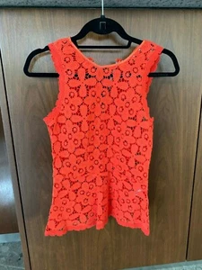 Top sin mangas Intermix Exclusivo para mujer rojo con cremallera talla: pequeña - Imagen 1 de 8