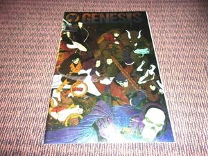 GENESIS #0 Wraparound Chromium Foil Chrome Cover 1993 MALIBU UNREAD FREE GEMINI - Foto 1 di 2