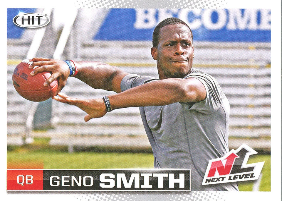 NEXT-LEVEL Geno Smith RC SEAHAWKS CHARGERS JETS WVA West Virginia MOUNTAINEERS - Image 1 of 1