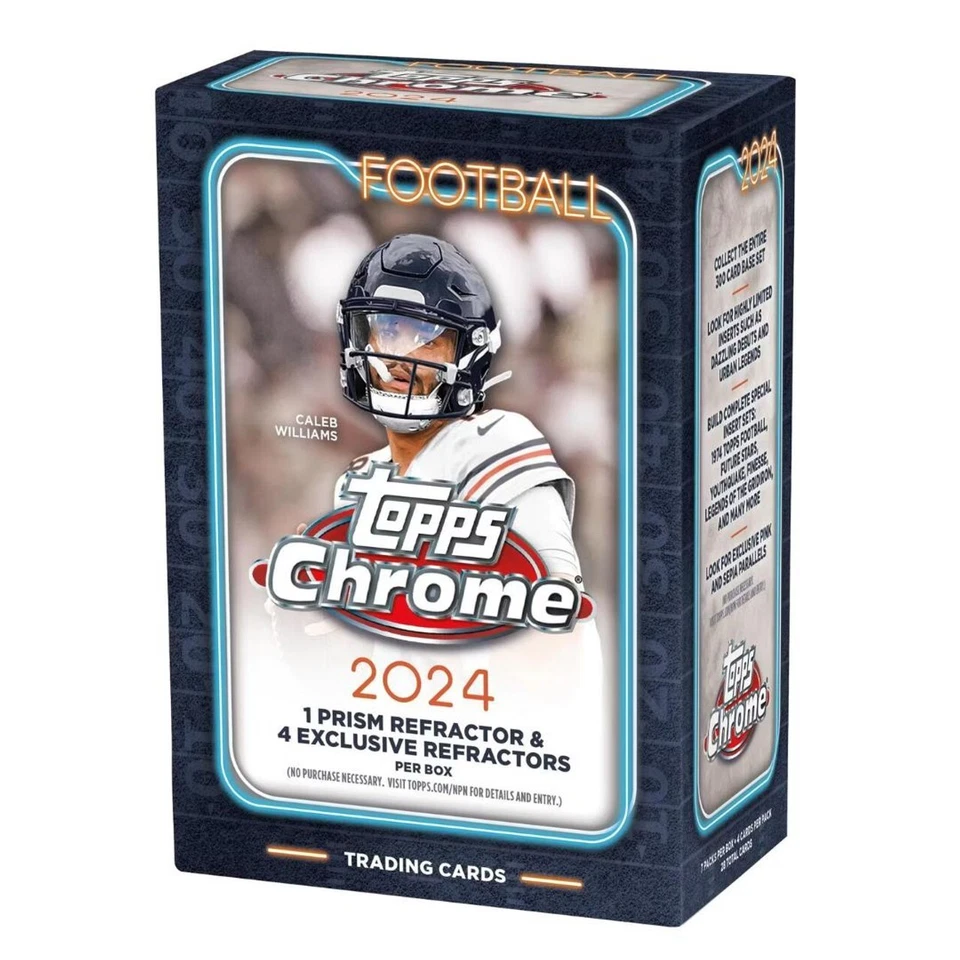 2024 Topps Chrome Football #1-300 Complete Your Set! You Pick! - Image 1 of 1