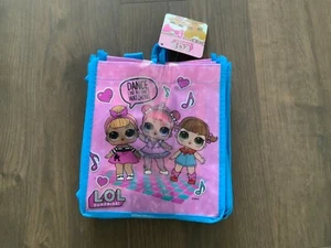 Niñas LOL Sorpresa Fiesta de Cumpleaños Favor Golosinas Bolsas con Asas Paquete de 5 ~ 8”X7” Alto - Imagen 1 de 3
