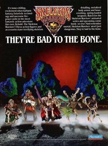 VINTAGE 1994 Skeleton Warriors Toy Action Figure Print Ad - Picture 1 of 1
