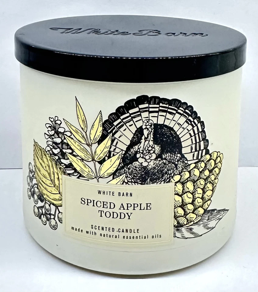 Bath & Body Works Flannel 3-Wick 14.5oz Scented Candle