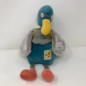 Moulin Roty Les Cousins Du Moulin Duck Activity Toy Plush Baby Rattle Lovey Doll - Picture 1 of 8