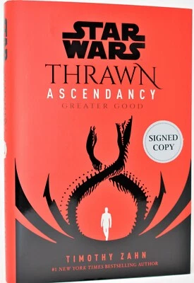 **SIGNED 1/1** Thrawn Ascendancy Star Wars AUTOGRAPHED Timothy Zahn NEW Foto 1 de 4