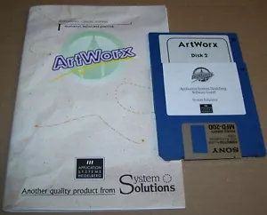 Neuf Atari 520 1040 St Stfm Ste Mega Tt Falcon 030 Ordinateur Logiciel Artworx - Photo 1/1