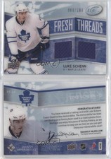 2008-09 Upper Deck Ice Fresh Threads PETG /100 Luke Schenn #FT-LS Rookie RC