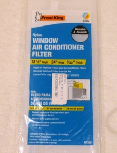 Frost King Nylon Window Air Conditioner Filter NF305 13 1/2 x 24 x 1/2 inch - Picture 1 of 4