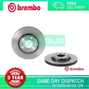 Fits Renault Megane Scenic Dacia Duster + Other Models Brake Discs Front Brembo - Picture 1 of 4