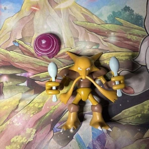 Figura característica de batalla Jazwares Pokemon Alakazam con acción de lujo lista para batalla - Imagen 1 de 3