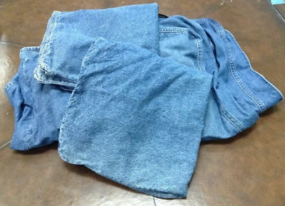 Pottery Barn Charleston sectional CORNER chair slipcover Denim Blue - Image 1 of 4