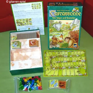 Carcassonne - Die Jäger und Sammler Komplett Top! Klaus-Jürgen Wrede ab 8 Jahren - Bild 1 von 4