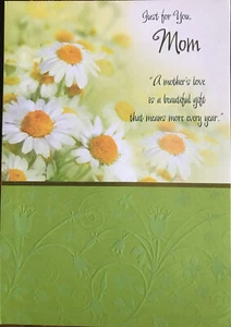 Happy Mother’s Day, A Mothers Love Is A Beautiful Gift, Large, Greeting Card - Picture 1 of 4