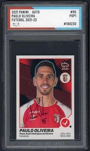 2021 Panini #95 Paulo Oliveira Autograph Futebol 2021-22 - Bild 1 von 2