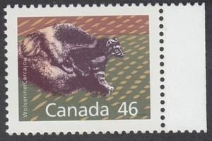 Canada - #1172c Wolverine Booklet Stamp Perf. 12.5x13.1 - MNH - Picture 1 of 1