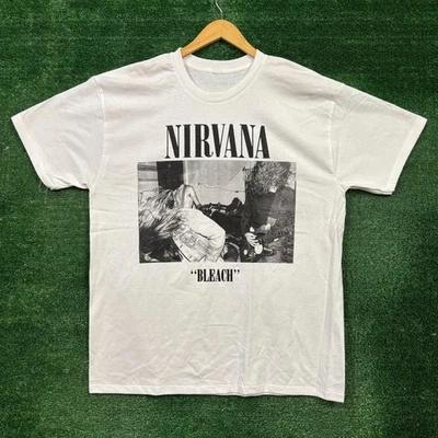 Camiseta Nirvana Bleach Album Grunge Band Talla Extra Grande Foto 1 de 4