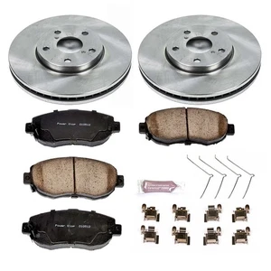 PowerStop KOE1077 Front Disc Brake Kit Set for 93-05 GS300 / 01-05 IS300 / SC430 - Picture 1 of 1