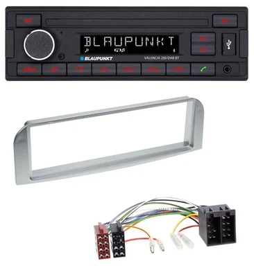 Blaupunkt DAB MP3 Bluetooth USB Autoradio für Alfa Romeo 147, GT - silbergrau - Bild 1 von 4