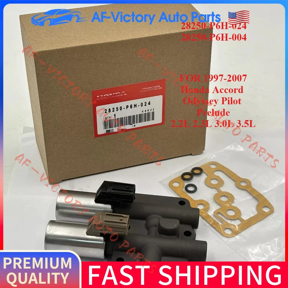 Conjunto de solenoide lineal OEM 28250-P6H-024 para 97-07 Honda 2,2 L 2,3 L 3,0 L 3,5 L Foto 1 de 4