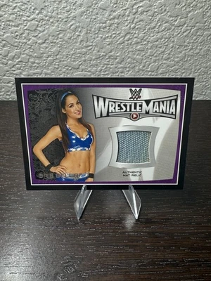 2015 Topps WWE Wrestlemania 31 Event Used Mat Relic - Brie Bella - Image 1 of 2