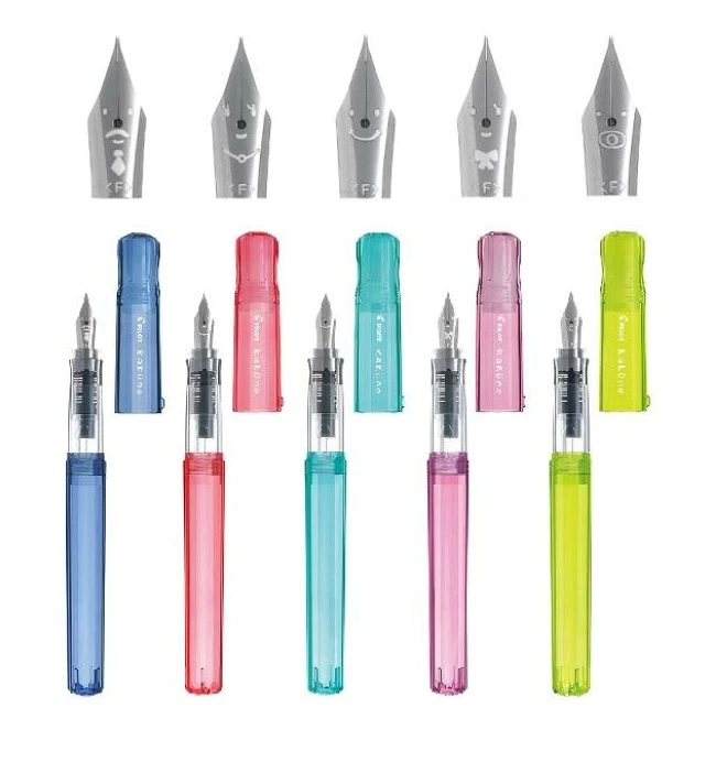 PILOT Fountain Pen Kakuno Medium, Fine FKA-1SR From Japan - image 1 of 1